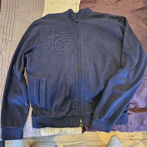 Used Blue Ermenegildo Zegna Zip-Up Turtle Neck For Sale!